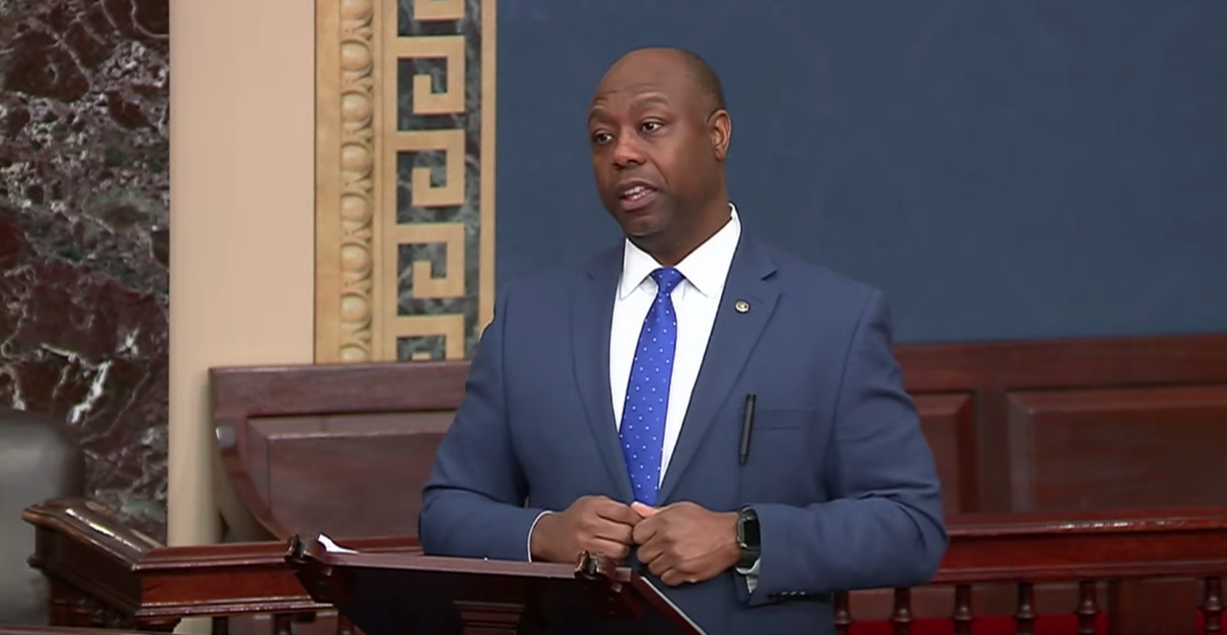 Senator Scott Delivers Coronavirus Speech On Senate Floor U S Senator Tim Scott Of South Carolina
