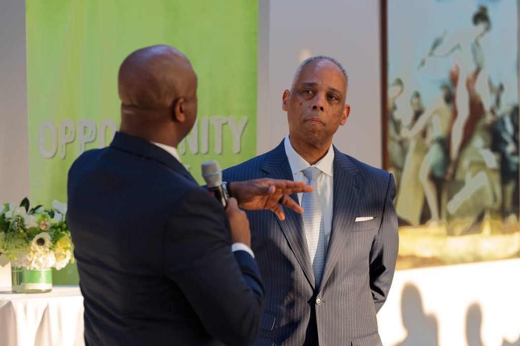 Senator Tim Scott hosts The Opportunity Summit event in Washington, DC on February 18, 2025. (Official U.S. Senate photo by Rebecca Hammel)