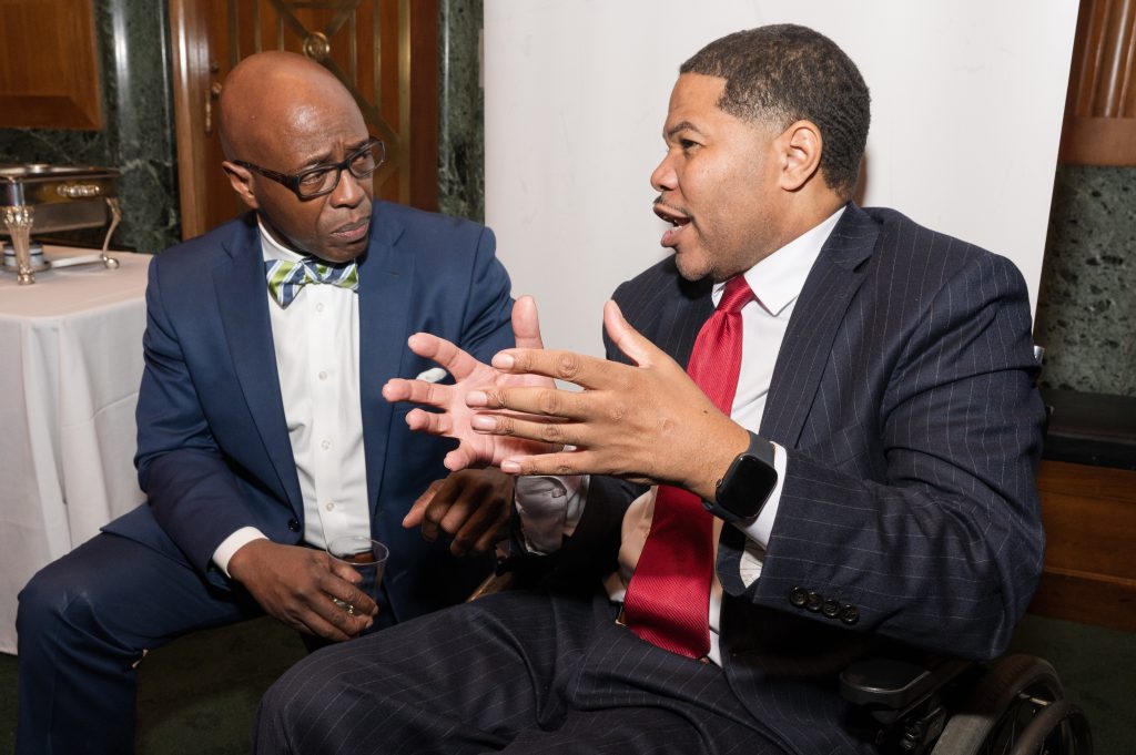 Senator Scott hosted a  Black History Month reception with keynote speaker, Former Secretary Kay Coles James, in Washington, DC on February 28, 2024. (Official U.S. Senate photo by Daniel Rios)